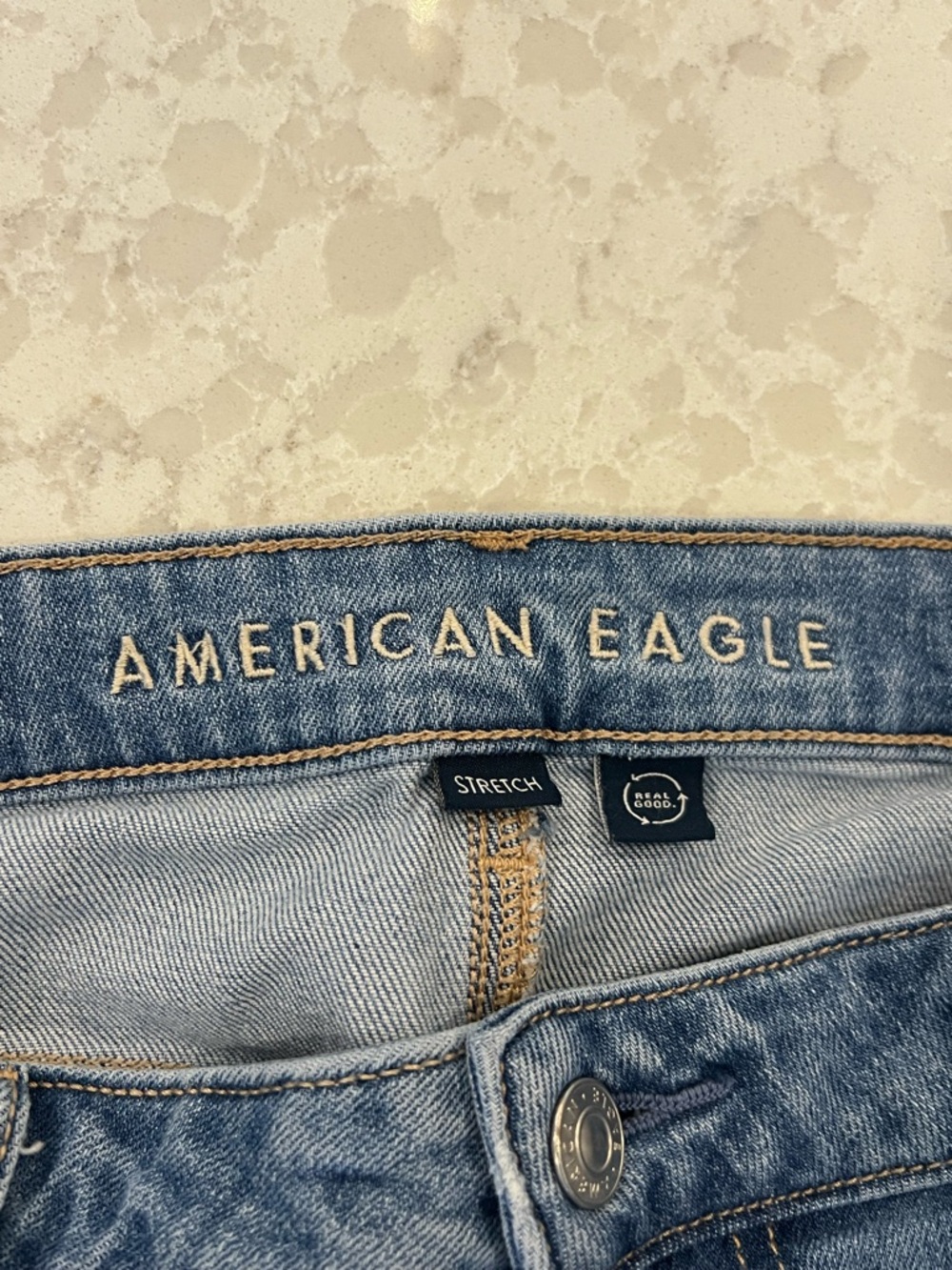 American Eagle Outfitters Women's Baggy Wide Leg Jeans - Picture 4 of 5